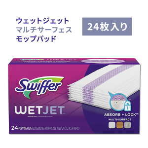 �X�E�B�t�@�[ �E�F�b�g�W�F�b�g �}���`�T�[�t�F�X ���b�v�p�b�h ���t�B�� 24�� Swiffer WetJet Hardwood Floor Cleaner Spray Mop Pad Refill Multi Surface�y�����񂹏��i�z�y���킹�Ĕ��������z