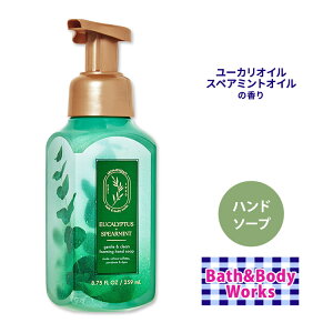 yő10%OFFN[|zoX&{fB[NX [J XyA~g WFg&N[ tH[~Onh\[v 259ml (8.75floz) Bath&Body Works Eucalyptus Spearmint Gentle&Clean Foaming Hand Soap AG r