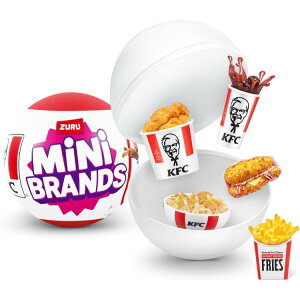 �~�j�u�����Y KFC�V���[�Y �~�X�e���[�J�v�Z�� Mini Brands KFC Series 1 Mystery Capsule �y�����񂹏��i�z�y���킹�Ĕ��������z