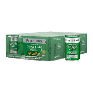 �t�B�[�o�[�c���[ �v���~�A�� �W���W���[�G�[�� 150 ML 24�ʃZ�b�g Fever Tree Ginger Ale - Premium Quality Mixer 150 ML Cans - Pack of 24 �y�����񂹏��i�z�y���킹�Ĕ��������z