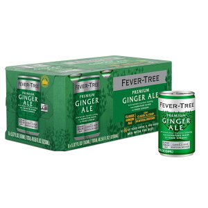 �t�B�[�o�[�c���[ �v���~�A�� �W���W���[�G�[�� 150 ML 8�ʃZ�b�g Fever Tree Ginger Ale - Premium Quality Mixer 150 ML Cans - Pack of 8�y�����񂹏��i�z�y���킹�Ĕ��������z