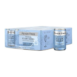 �t�B�[�o�[�c���[ �v���~�A���N���u�\�[�_ 24�ʃZ�b�g Fever Tree Club Soda Club Soda 5.07 Fl Oz (Pack of 24)�y�����񂹏��i�z�y���킹�Ĕ��������z