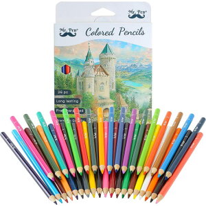 �~�X�^�[�y�� �F���M�Z�b�g 36�{���� Mr. Pen- Colored Pencils, 36 Pack, Soft Core, Colored Pencils for Adult Coloring�y�����񂹏��i�z�y���킹�Ĕ��������z
