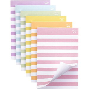 Mr.�y�� �r������t� 45��×6�Z�b�g �A�\�[�g�J���[ Mr. Pen- Lined Sticky Notes 4x6, 6 Pads, 45 Sheet/Pads, Assorted Colors�y�����񂹏��i�z�y���킹�Ĕ��������z