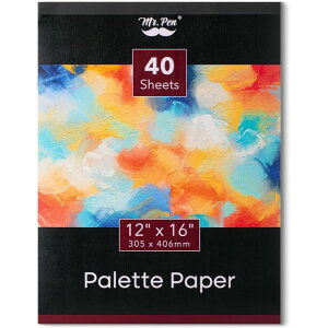 �~�X�^�[�y�� �p���b�g�y�[�p�[ �y�C���g�p�b�h 30.48cmx40.64cm 40������ Mr. Pen- Palette Paper Paint Pad, 12x16, 40 Sheets�y�����񂹏��i�z�y���킹�Ĕ��������z