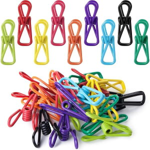 Mr.�y�� �`�b�v�N���b�v 18�� ���@�C�u�����g Mr. Pen- Chip Clips, 18 Pack, 2 Inch, Vibrant�y�����񂹏��i�z�y���킹�Ĕ��������z