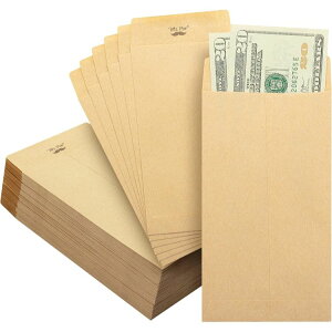 �~�X�^�[�y�� ���� 100������ Mr. Pen- Money Envelopes for Cash, 100 Pack, 6.5 x 3.5 brown�y�����񂹏��i�z�y���킹�Ĕ��������z