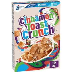 �I���W�i���V�i�����g�[�X�g�N�����`�V���A�� 340g Original Cinnamon Toast Crunch Breakfast Cereal, 12 OZ Cereal Box �y�����񂹏��i�z�y���킹�Ĕ��������z