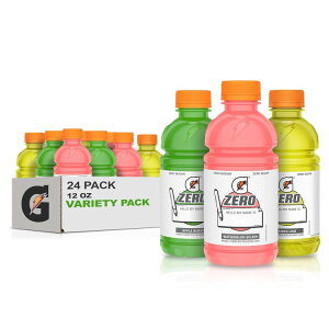 �Q�[�^���[�h �[�� �L�b�Y �o���G�e�B�p�b�N (�A�b�v���A�X�C�J�A���������C��) 355ml (12 fl oz) 24�{�p�b�N Gatorade Zero Kids Variety Pack, (Apple, Watermelon, Lemon Lime), 12 Fl Oz (Pack of 24) �y�����񂹏��i�z