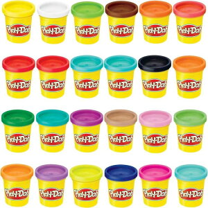 �v���C�h�[ ���f�����O�R���p�E���h �S�y 24�F�p�b�N �P�[�X���� Play-Doh Modeling Compound 24-Pack Case of Colors�y�����񂹏��i�z�y���킹�Ĕ��������z