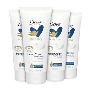 �_�� �{�f�B ���u �ێ��n���h�N���[�� 4�{���� Dove Body Love Moisturizing Hand Cream 4 Count �y�����񂹏��i�z�y���킹�Ĕ��������z