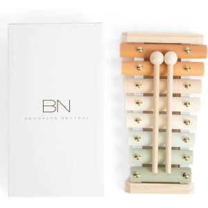�u���b�N�����j���[�g���� �؋� �c���p�������� �j���[�g�����J���[ Brooklyn Neutral Xylophone - Neutral Colors Toddler Toys �y�����񂹏��i�z�y���킹�Ĕ��������z