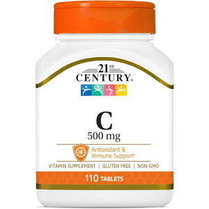 21st Century C 500mg 110�� 21st Century C 500 Mg Tablets 110 Count �y�����񂹏��i�z�y���킹�Ĕ��������z