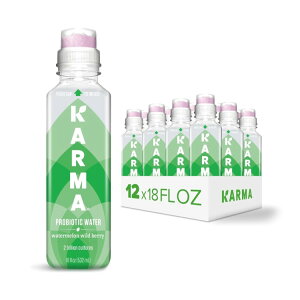 �J���} �v���o�C�I�e�B�N�X �E�H�[�^�[ 12 �p�b�N �E�H�[�^�[���������C���h�x���[ Karma Probiotic Water - 12 Pack, Watermelon Wild Berry �y�����񂹏��i�z�y���킹�Ĕ��������z