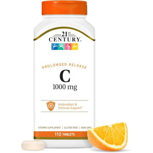 21st �Z���`�����[ C 1000mg �v�����[���O�h�����[�X 110�� �^�u���b�g 21st Century C 1000 mg Prolonged Release Tablets 110 Count �y�����񂹏��i�z�y���킹�Ĕ��������z