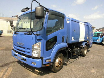 最安値に挑戦 フォワード ４ｔ パッカー車 回転式 ダンプ式 塵芥車 ８立米 いすゞ 中古 楽天1位 Swissperfumes Com