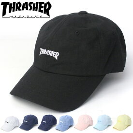 帽子 メンズ キャップ スポーツ 大きいサイズ スラッシャー THRASHER ブランド 6パネルキャップ ローキャップ 16TH-C25