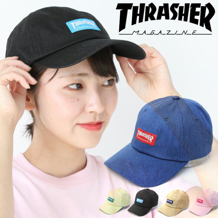 楽天市場 キャンプ 帽子 メンズ フェス スラッシャー Thrasher キャップ Box Mag ムラ染めツイル 6パネルキャップ ローキャップ 19th C01 春 夏 春夏 夏用 野外フェス 夏フェス アウトドア ファッション ブランド おしゃれ かわいい ｐｒｏｔｏｃｏｌ