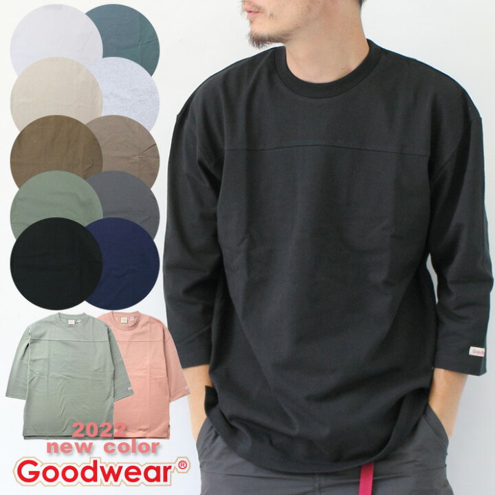 楽天市場 グッドウェア Tシャツ メンズ レディース 大きいサイズ Goodwear Usaコットン 切替 7分袖 Football Tee W7 2509 無地 定番 アウトドアブランド Tシャツ 春 夏 春夏 グッドウェア ロングスリーブtシャツ ｐｒｏｔｏｃｏｌ