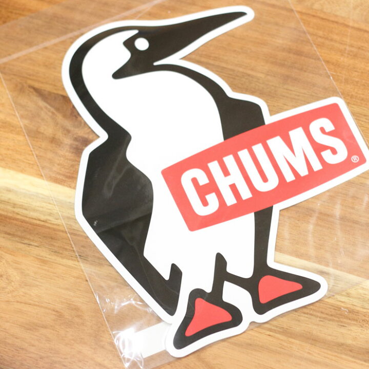 チャムス ステッカー アウトドア ブランド CHUMS ビッグ ブービーバード スーツケース 車 ロゴ キャンプ CH62-1623 シール  アウトドア カスタム ＰＲＯＴＯＣＯＬ