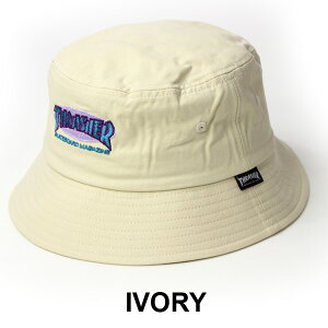 THRASHER �X���b�V���[ �E�H�b�V���c�C�� �o�P�b�g�n�b�g �L�b�Y �X�q �j�̎q ���̎q 22TH-H06K