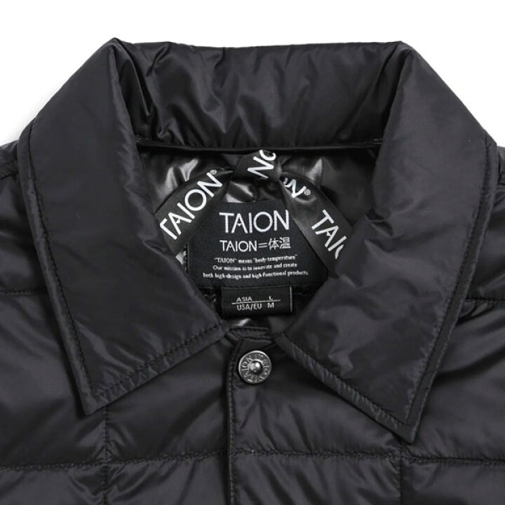 楽天市場】タイオン インナーダウン TAION ベーシック ダウンコーチ 