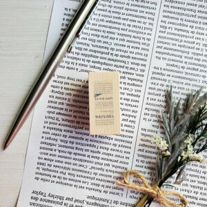 AeB[N j[Xy[p[ X^v STCY No.6 t@CJ[X^p[ FineColorStamper ʃTCYF15×35mm V tX O Î g Õ } I[h 蒠 m[g 