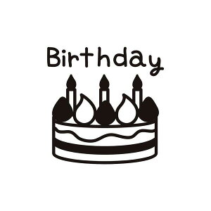 炵̃XPW[X^v V[Y 22.Birthday t@CJ[X^p[ FineColorStamper 15×15mm a o[Xf[ P[L J_[ 蒠 ͂ 킢 ~j  @ׂłق