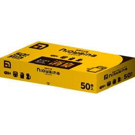 サニパック ニオワイナ消臭袋 BOXタイプ 白半透明 50枚 SS01