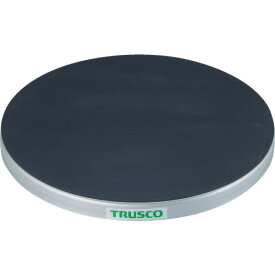 TRUSCO 回転台 100Kg型 直径400 ゴムマット張り天板TC40-10G　TC4010G