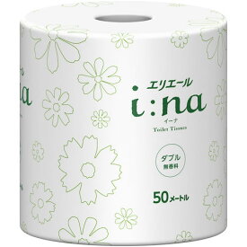 エリエール i：naトイレットティシューダブル50m個包装・無香料(21000443／21001141) 21001141