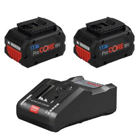 【Bosch（ボッシュ）】 ProCORE18V8.0Ahバッテリーx2個＆充電器セット ProCORE18V8S2【BoBA】