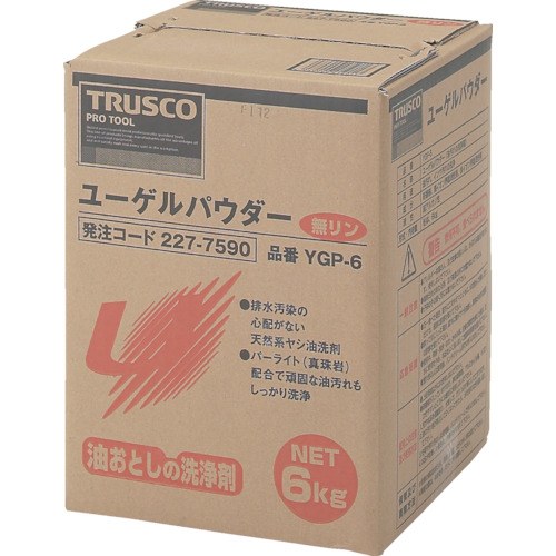 オープニング大放出セール TRUSCO 安売り ユーゲルパウダー 6kg