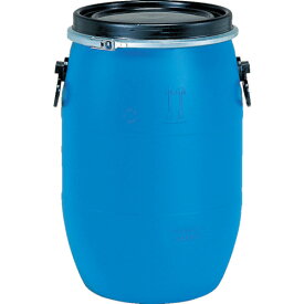 サンコー プラスチックドラムオープンタイプ 850054 PDO60L-1ブルーSKPDO-60L-1-BL