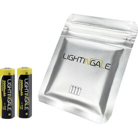 【LIGHTINGALE（ライティンゲイル）】 単4形リチウムイオン充電池(2本組)マイクロUSB LTG0003