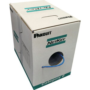 PANDUIT�@NetKeyTM�@Cat6�@UTP�P�[�u���@�@NUV6C04BU�|VE NUV6C04BU-VE