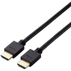 ELECOM HDMI�P�[�u�� �C�[�T�l�b�g�Ή� �d�l�Œ� 3m �u���b�N CAC-HD1430BK�^ID
