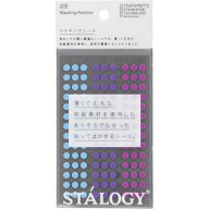 STALOGY 丸シール5mm シャッフルペール　S2206