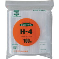 「ユニパック」 H-4 240*170*0.04 100枚入 H-4-100