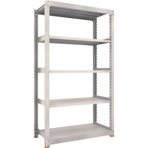 TRUSCO �X�`�[�����b�N M5�^���ʒI 1200X571XH2100 5�i �P�� �Ɛk�����x�[�X�t �l�I�O���[ M5-7465SFC