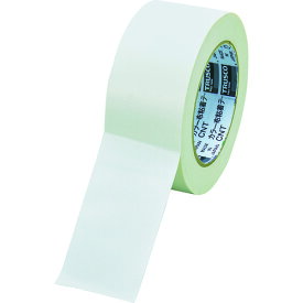 TRUSCO カラー布粘着テープ 幅50mm長さ25m ホワイト　CNT5025W