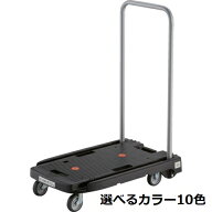 TRUSCO 樹脂台車 こまわり君 省音G車輪 600×390 (選べる10色)