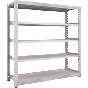 TRUSCO スチールラック M5型中量棚 1800*571*H1800 5段 単体 M5-6665