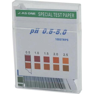 AS pH������ �X�e�B�b�NpH0.5-5.0 (100����) 1-1267-03