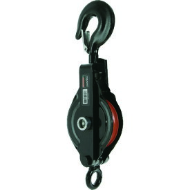 TRUSCO 荷役金具 強力型滑車一車スナッチ フック型100mm TSB1001