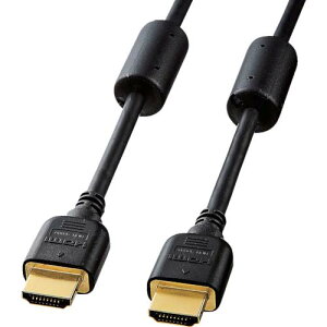 SANWA HDMI�P�[�u�� �t�F���C�g�R�A�t�� KM-HD20-50FCK