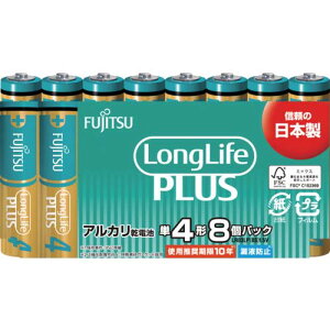 FDK �A���J�����d�r�P4 Long Life Plus 8�p�b�N LR03LP(8S)