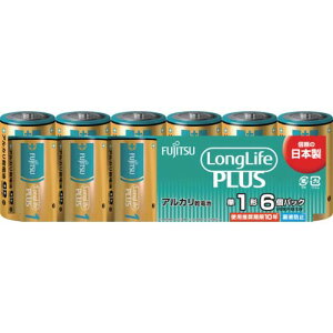 FDK �A���J�����d�r�P1 Long Life Plus 6�p�b�N LR20LP(6S)