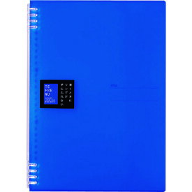 KING JIM リングノート テフレーヌ A4 青 9856TTE-B