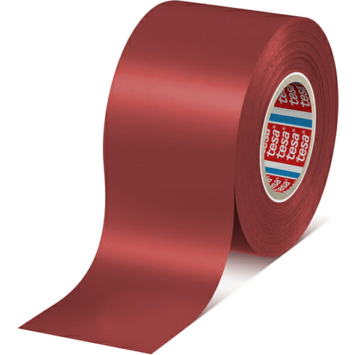 楽天市場】tesa 電気絶縁用ビニールテープ 50mm*20m 赤 4251-50-20R 